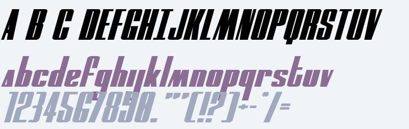 MOON Runner Squat Italic