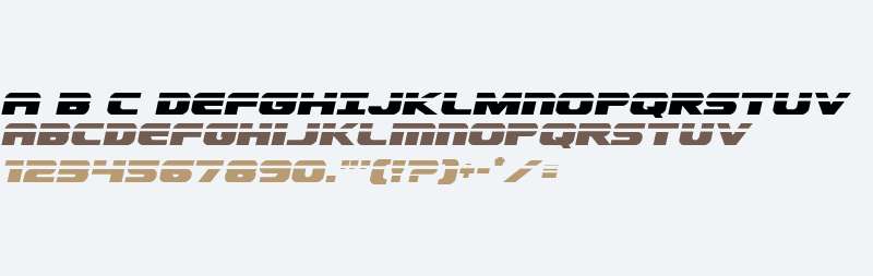 Dekaranger Laser Italic