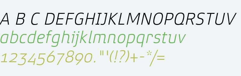 Xenois Super W04 Light Italic