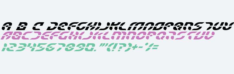 Starfighter Bold Super-Italic