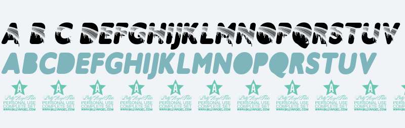 RAINBOWDROPS PERSONAL USE Bold Italic