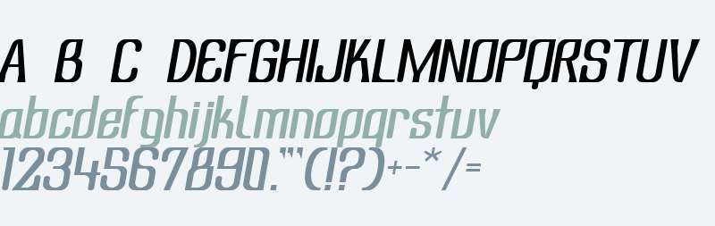 Subatonik Italic