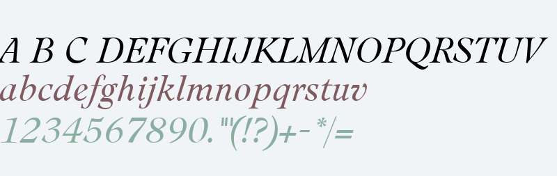 Leamington Italic