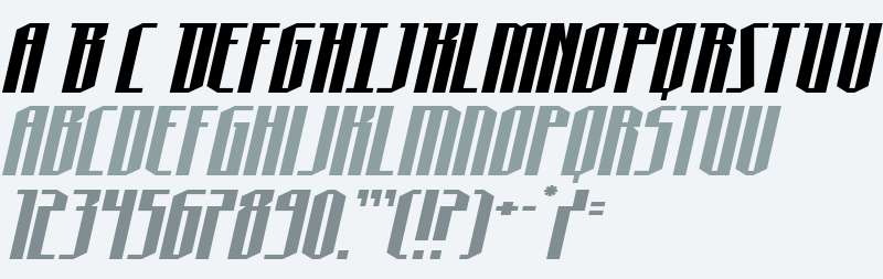 Hydronaut Expanded Italic