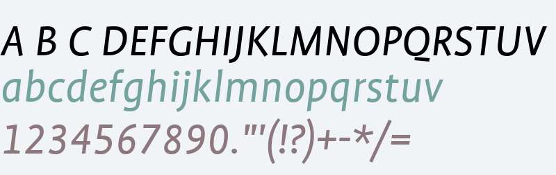 ProfileWebPro-Italic W07 Rg