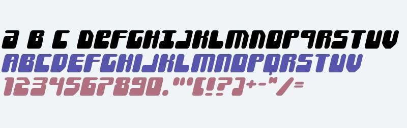 Force Majeure Expanded Italic