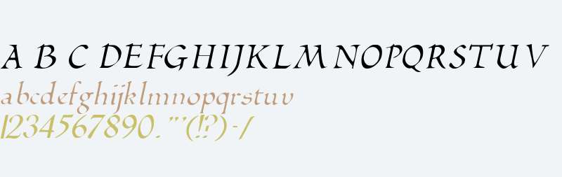 BilboDisplay Italic