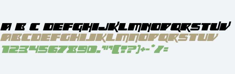 Space Runner Expanded Italic