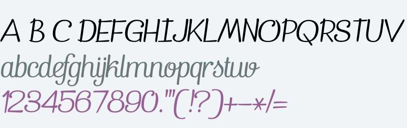 Pepita Script 2 W01 Italic