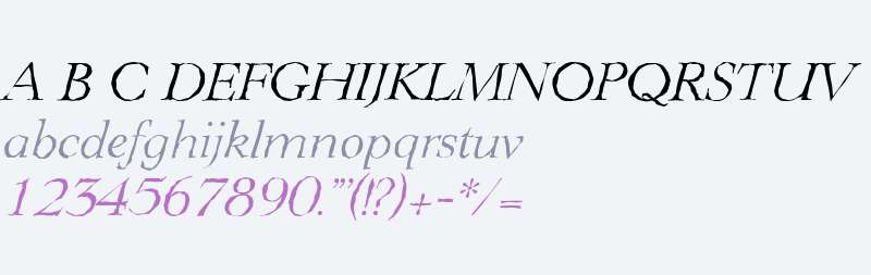 LingwoodAntique-Light-Italic