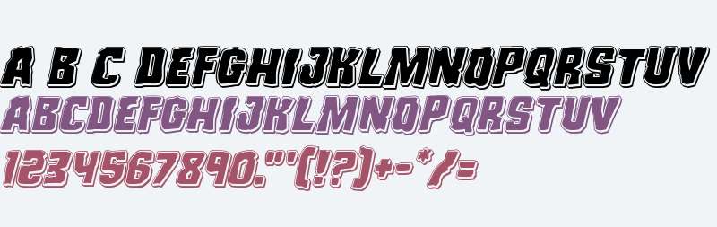 Monster Hunter Punch Italic