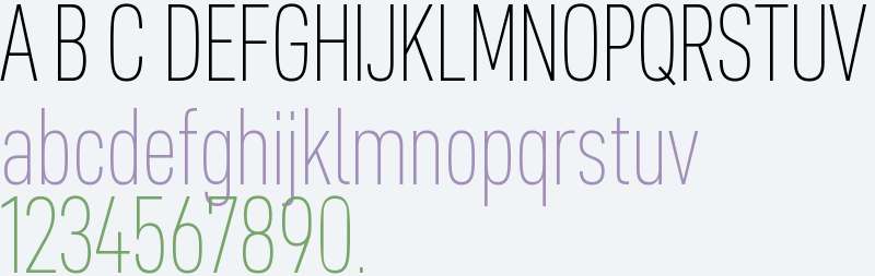 Neue DIN Trial Cond XLight