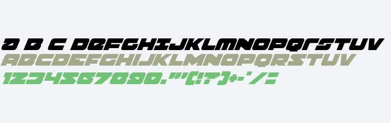 Banjin Super-Italic