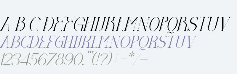 DIEGO Italic