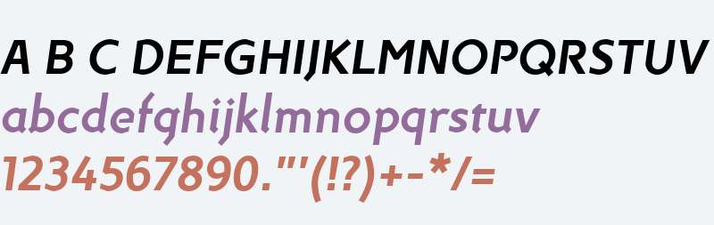 Dina W01 Bold Italic