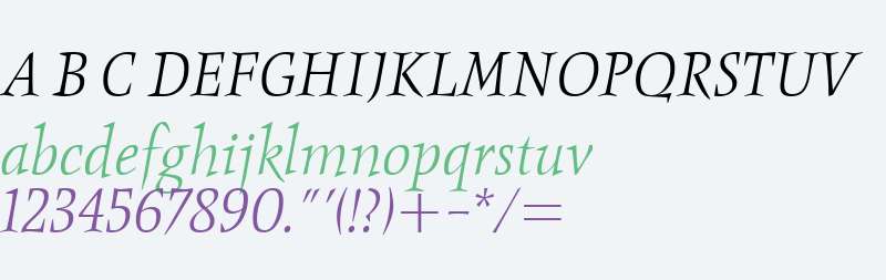 ObeliskITC TT Light Italic