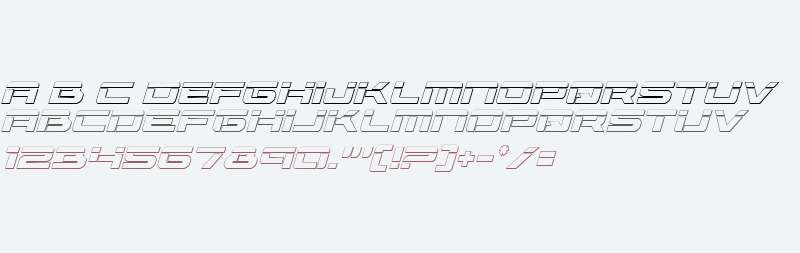 Vorpal 3D Italic