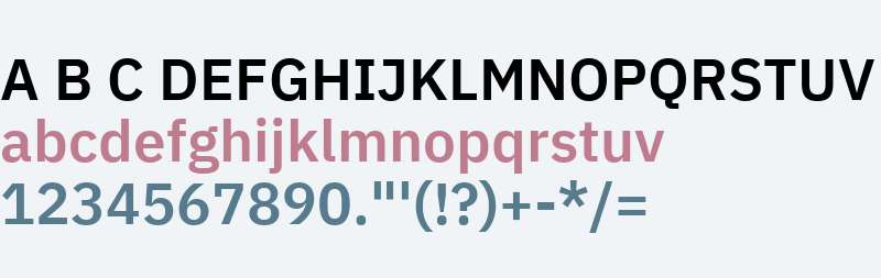 IBM Plex Sans Arabic SemiBold