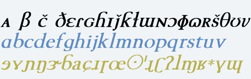 TechPhonetic Bold Italic