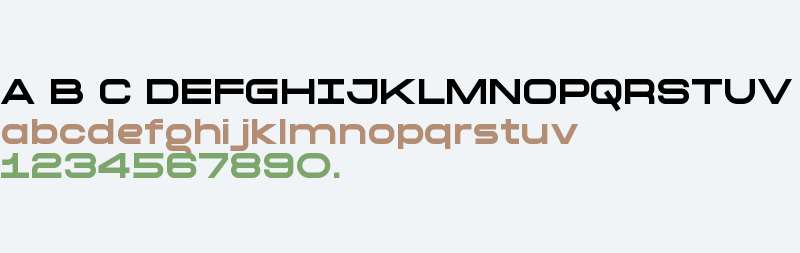 THE EXTENDED FONT (DEMO VERSION)