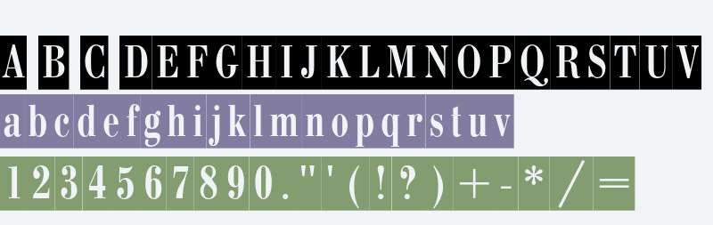 PT Bodoni Condensed Cameo Cyrillic