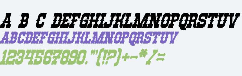 Rio Oro Bold Italic