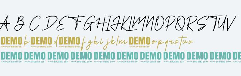 Kertosono-DEMO FONT Script