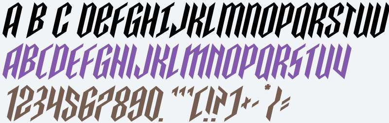 Saint Martyr Expanded Italic