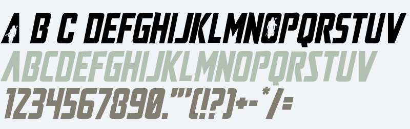 Mandalore Rough Italic