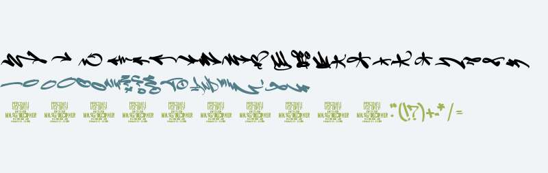 Decipher Symbols PERSONAL USE