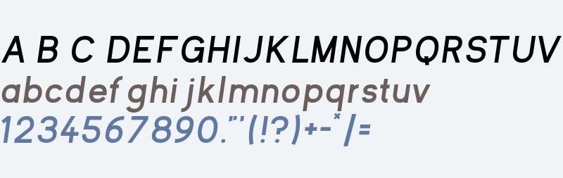 Kayak Sans Bold Italic