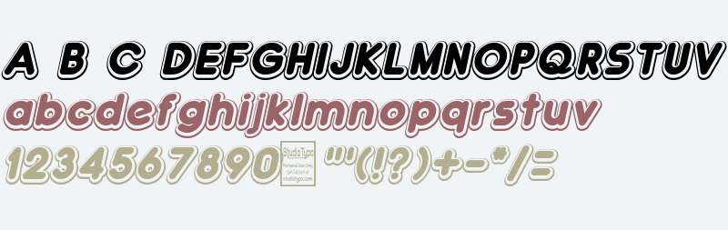 DoubleBubble Shadow Italic