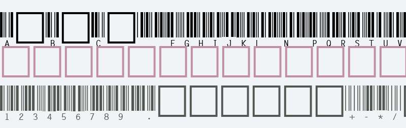 SKANDEMO R Bar Code C39