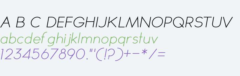 TYPOGRAPH PRO Light Italic