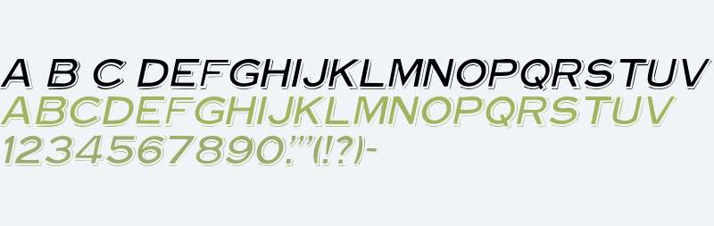 VinylCapsHeavy Italic