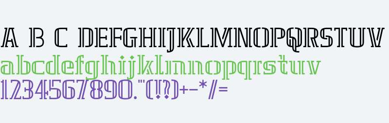 GRAFIKA TYPE.2 2 LINE