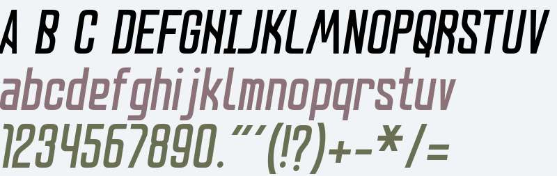 Lushgunin Bold Italic