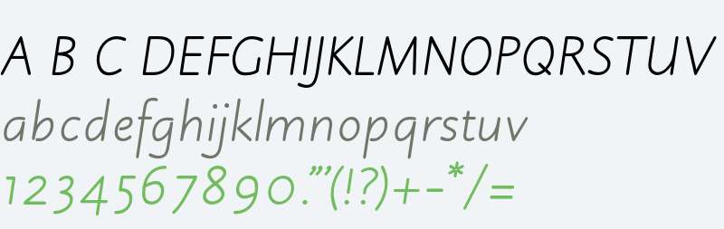 Julius Primary Std Italic