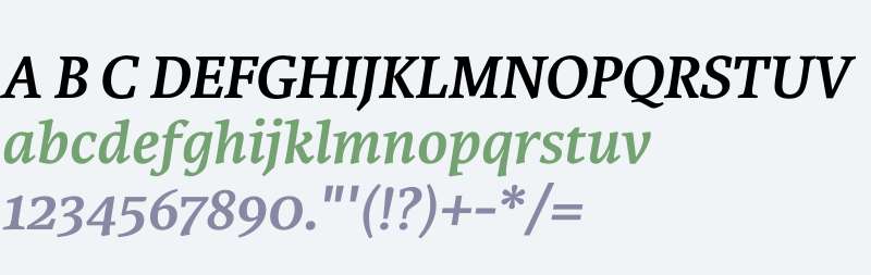 Karmina Bold Italic