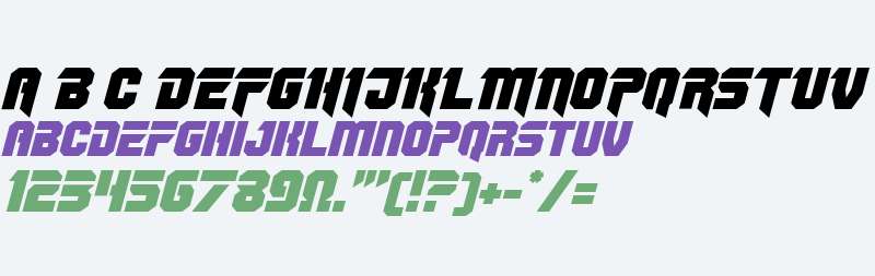 OmegaForce Semi-Italic