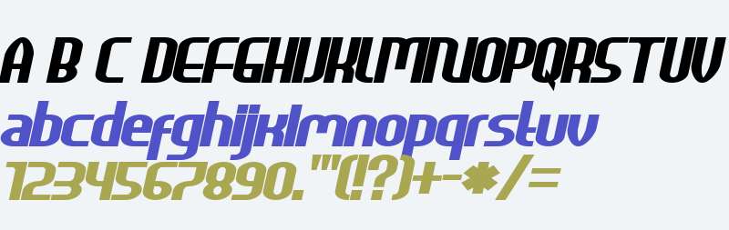 HEAVYwood Bold italic