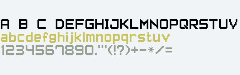 Pixel Font-7 V1