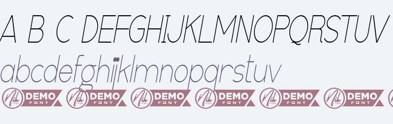 Cabriole Demo Condensed Italic