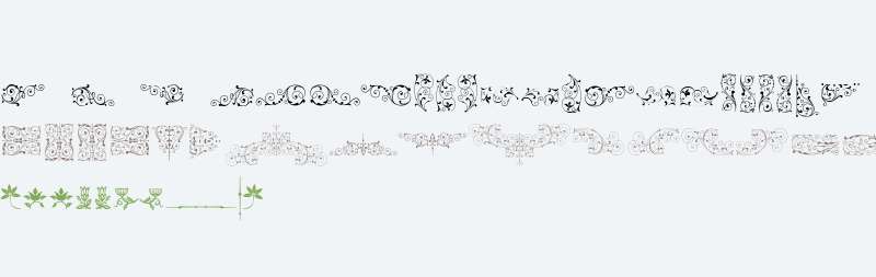 Soft Ornaments Seven