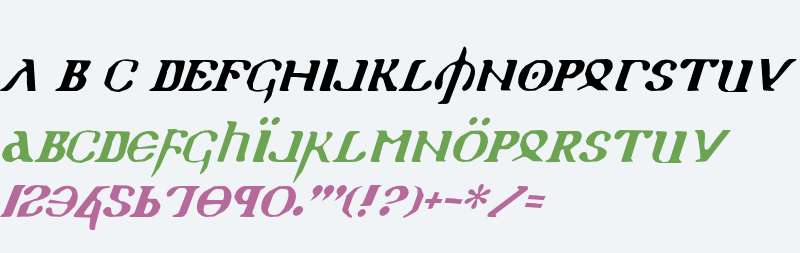 Holy Empire Italic V1