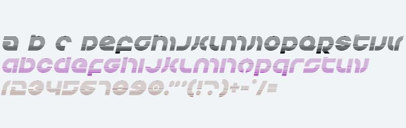 Kovacs Gradient Italic