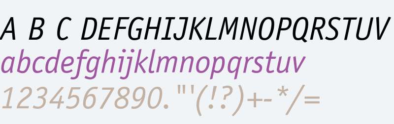 OfficinaSansStd-BookItalic