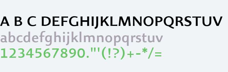 Organon Sans W03 DemiBold