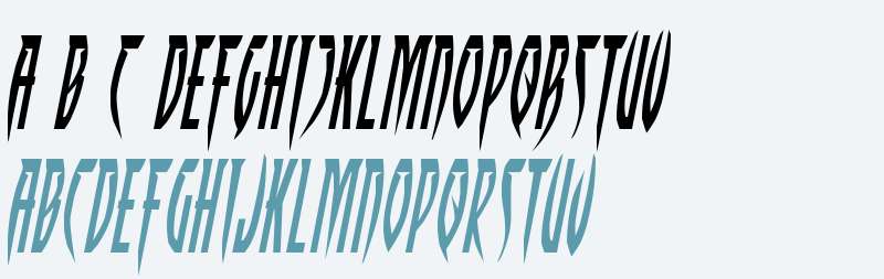 Inhumanity Italic
