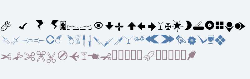 A&L Dingbats 1  Normal